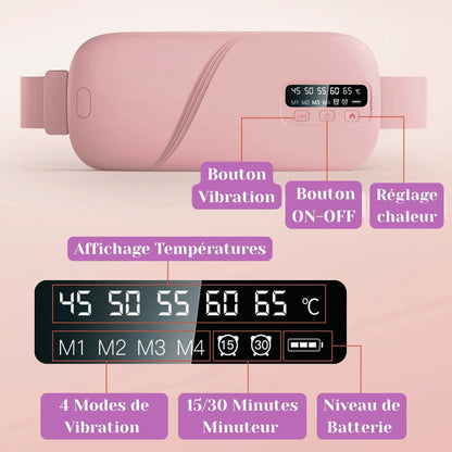 Ceinture chauffante menstruelle - Soulagement instantané & discret